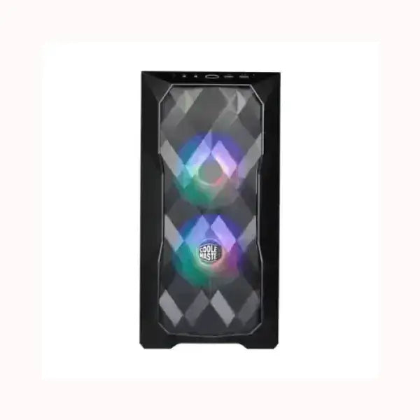 Case PC Cooler Master con pannello frontale in rete e ventole RGB per raffreddamento ottimale
