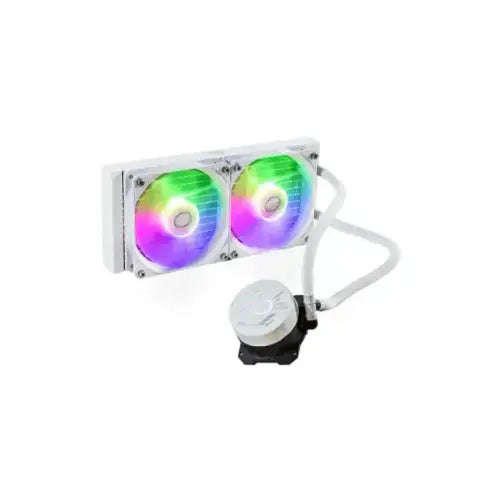 COOLER MASTER DISSIPATORE CPU UNIV. LIQUIDO RGB WHITE MLW-D24M-A18PZ-RW - Accessori informatica - TecnoRoyal