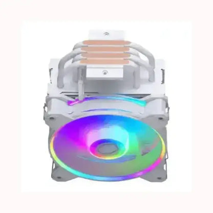 Dissipatore CPU bianco con ventola RGB e heatpipes di raffreddamento COOLER MASTER