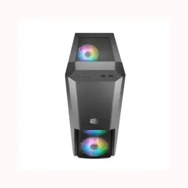 Case PC COOLER MASTER con ventole RGB e pannello superiore in vetro temperato