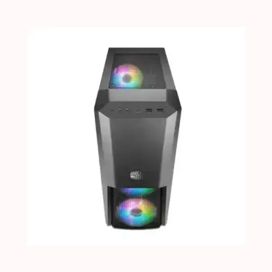 Case PC COOLER MASTER con ventole RGB e pannello superiore in vetro temperato