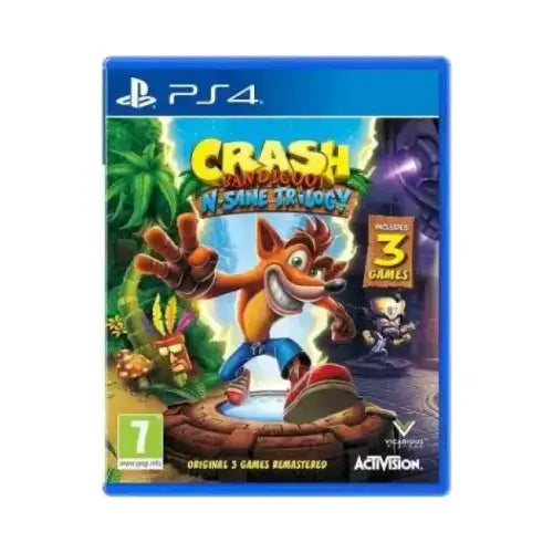 PS4 Crash Bandicoot N.Sane Trilogy Activision Blizzard
