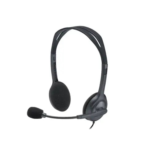 Cuffie Logitech con microfono regolabile e design leggero per chiamate chiare