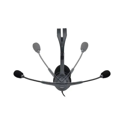 Casse Logitech con supporto per microfoni regolabili per comunicazioni chiare e precise