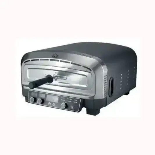 Fornetto elettrico DCG forno in acciaio inox con controllo digitale e manico nero