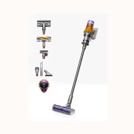 Aspirapolvere verticale DYSON con accessori multipli per pulizia versatile della casa