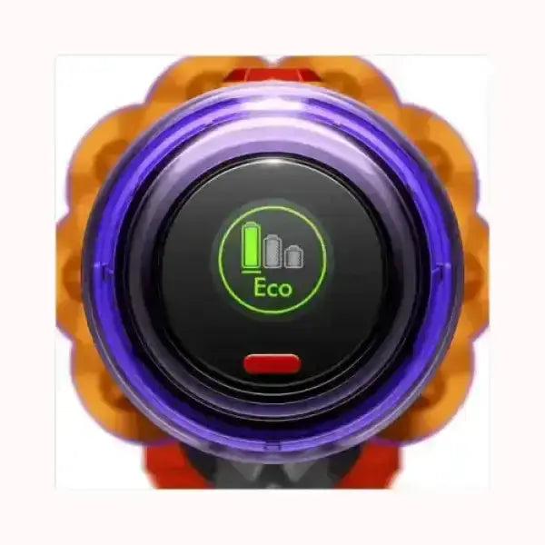 Display digitale della modalità Eco del aspirapolvere DYSON con indicatori di batteria