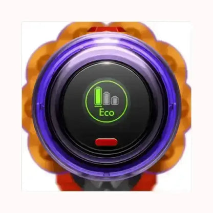 Display digitale della modalità Eco del aspirapolvere DYSON con indicatori di batteria