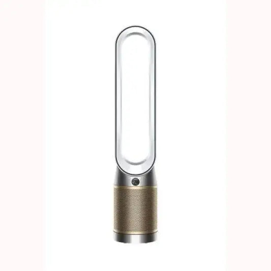 Ventilatore e purificatore d'aria Dyson senza pale in colore argento e oro per piccoli elettrodomestici