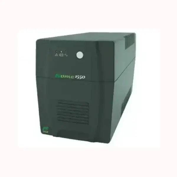 UPS ELSIST nero compatto con indicatori LED e sistema di alimentazione continua