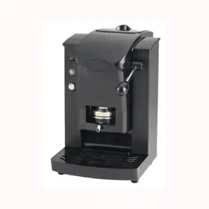 Macchina da caffè nera compatta con leva manuale modello FABER per espresso perfetto