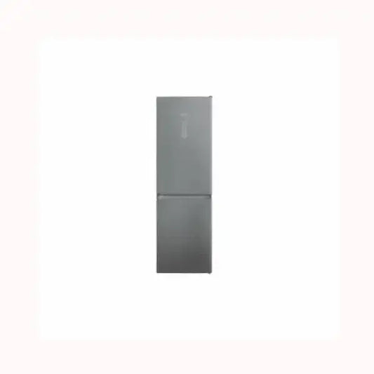 Frigo combinato Hotpoint in acciaio inox con doppia porta e design moderno