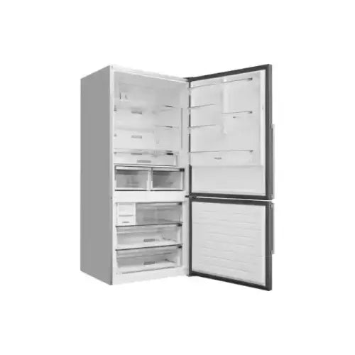 WHIRLPOOL FRIGO COMBINATO 588LTE NO FROST 84CM INOX W84BE 72 X 2 Whirlpool