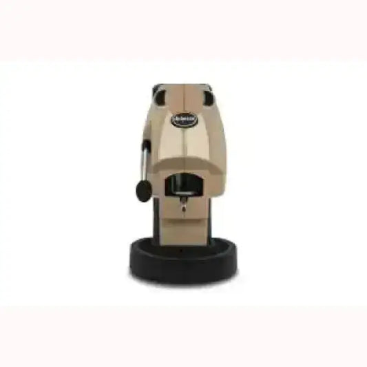Macchina da caffè Didiesse Frog in colore beige con base nera design compatto