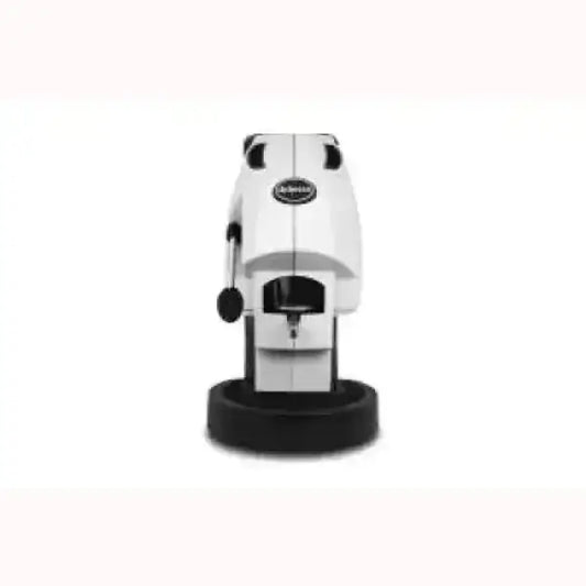 Macchina da caffè Didiesse Frog bianca con design compatto e base nera