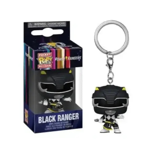 Funko Pocket Pop Power Rangers Black Ranger - Gadget & Toys - TecnoRoyal