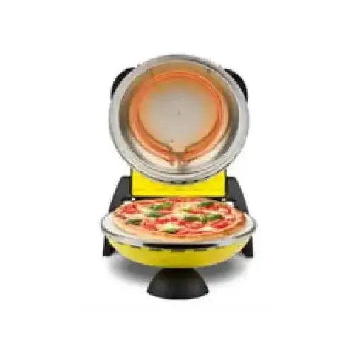 G3 FERRARI FORNO PIZZA IN PIETRA 31cm 400° 1200W GIALLO G1000605 - Fornetti - TecnoRoyal