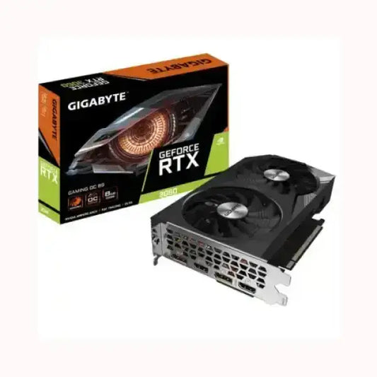 Scheda video GIGABYTE GeForce RTX 2060 con doppia ventola e confezione di vendita