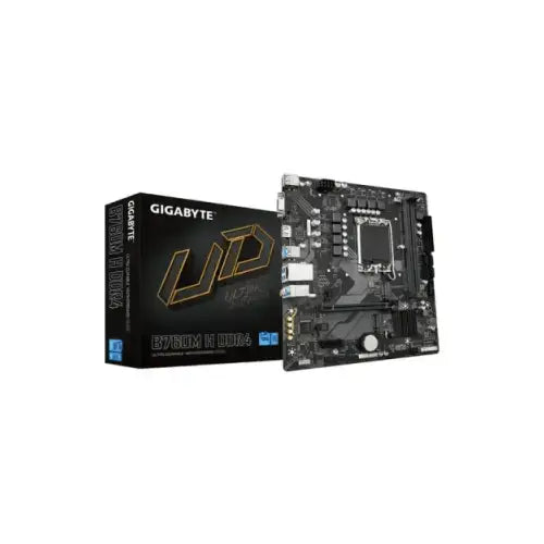 GIGABYTE MB 1700 12/13°GEN. B760M H D4 2xDDR4 4xSATA M.2 VGA/HDMI - Schede madri - TecnoRoyal