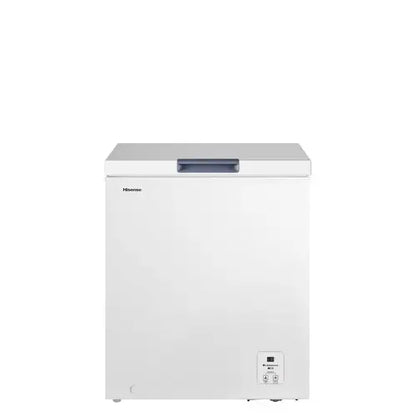 Congelatore Hisense da 100 litri a pozzetto bianco con tecnologia di raffreddamento efficiente