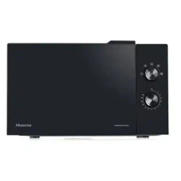 Hisense forno piccolo elettrodomestico nero con due manopole di controllo laterali