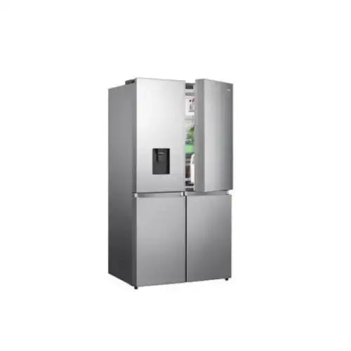 HISENSE FRIGO 4 PORTE NOFROST PLUS 606LT E 91CM INOX RQ758N4SWSE Hisense