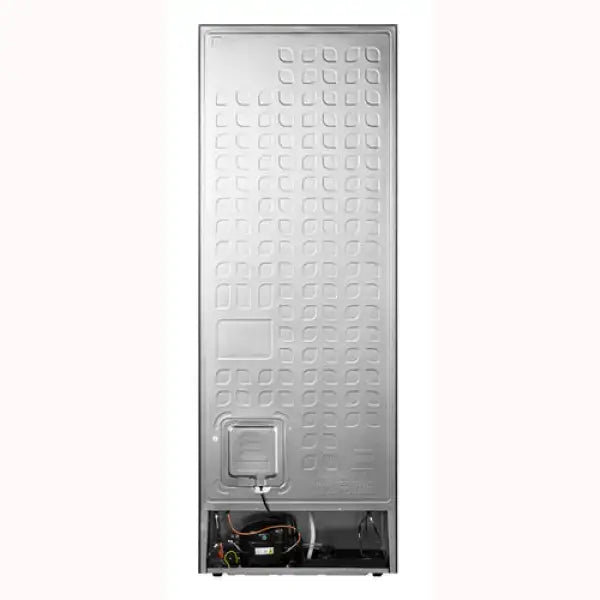 Retro del frigorifero HISENSE con pannello metallico e componenti visibili nella parte inferiore