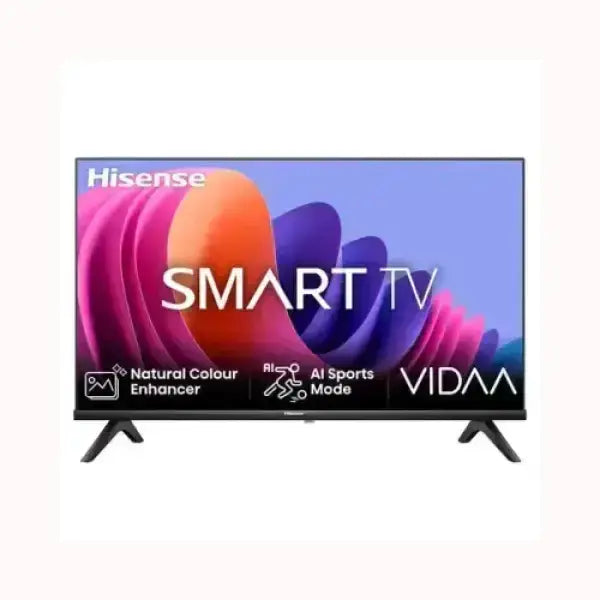 Hisense Smart TV televisore 43 pollici con schermo piatto VIDAA supporto a due piedi e modalita AI Sports