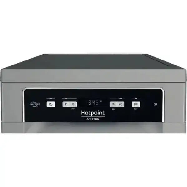 Pannello di controllo lavastoviglie Hotpoint Ariston con display digitale e pulsanti funzione