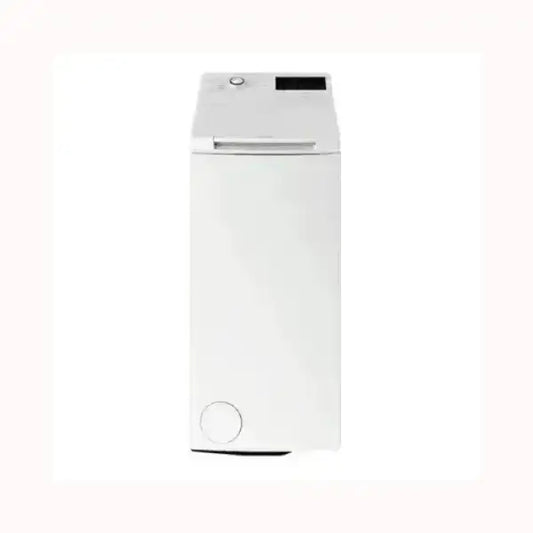 Lavatrice Hotpoint a carica dall'alto bianca con pannello di controllo digitale