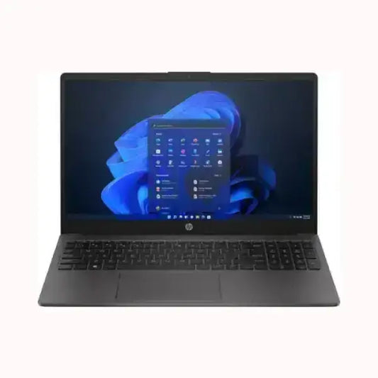 Notebook HP 250 G10 grigio con schermo Windows 11 tastiera completa e tastierino numerico