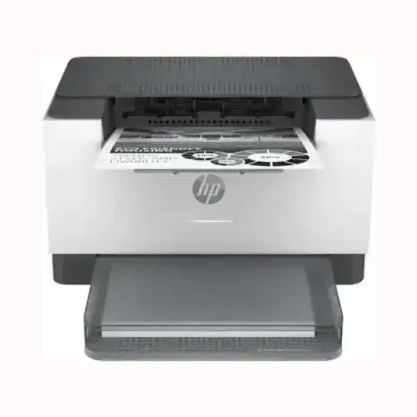 Stampante HP compatta bianca e nera con stampa in bianco e nero hojas A4