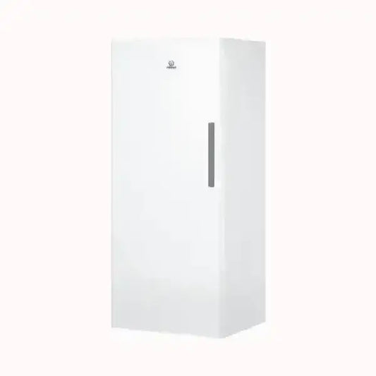 Congelatore verticale bianco INDESIT con maniglia integrata e design compatto per la casa