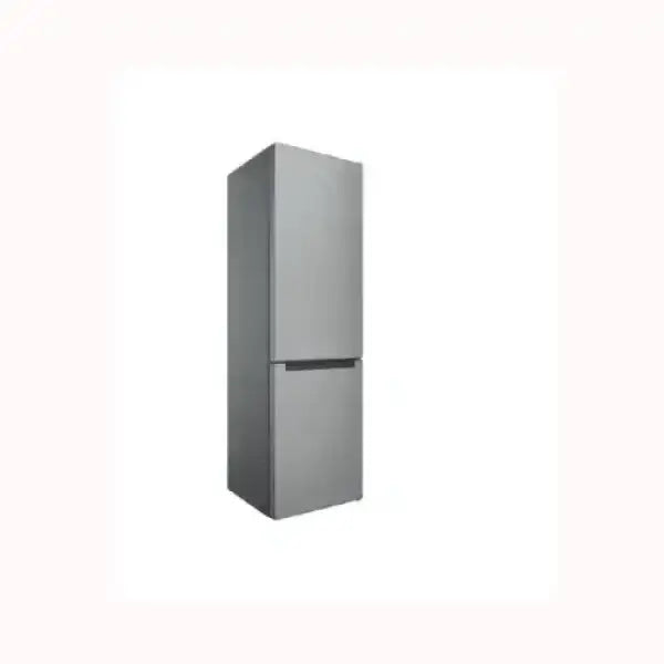 Frigorifero INDESIT a due porte in acciaio inox con design moderno e spazio capiente
