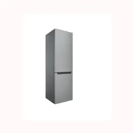 Frigorifero INDESIT a due porte in acciaio inox con design moderno e spazio capiente