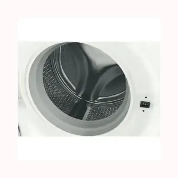 Oblò lavatrice INDESIT bianco con interno tamburo in acciaio inox e porta frontale