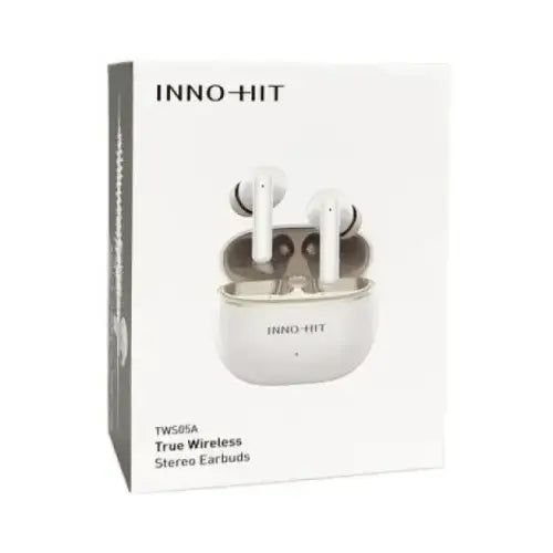 Inno-Hit Auricolari True Wireless Stereo Earbuds TWS05A Bianco - Accessori telefonia - TecnoRoyal