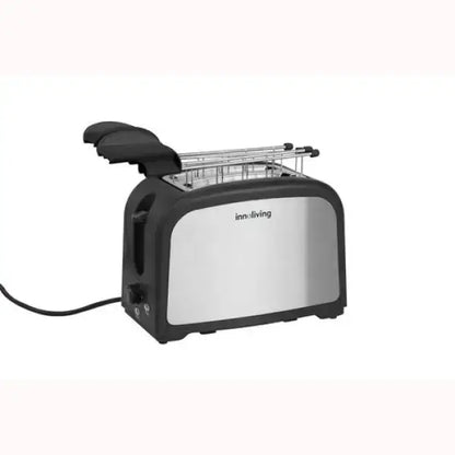Tostapane Innoliving in acciaio inox con braccio scalda panini e design moderno