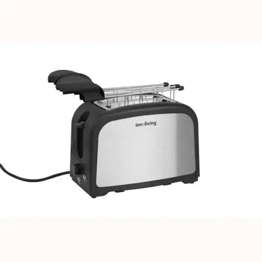 Tostapane Innoliving in acciaio inox con braccio scalda panini e design moderno