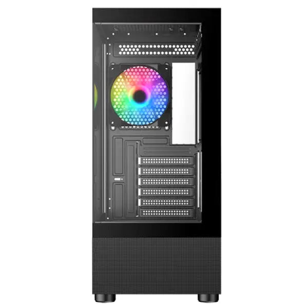 iTEK PC Case Gaming Showbui 33B Middle Tower ARGB Nero/Glass Case