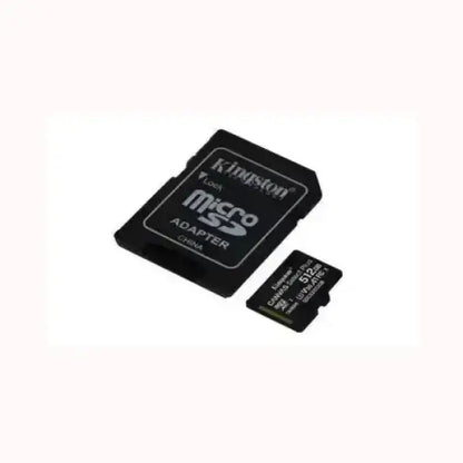 KINGSTON MICRO SD con adattatore SD nero per espansione memoria digitale e dati