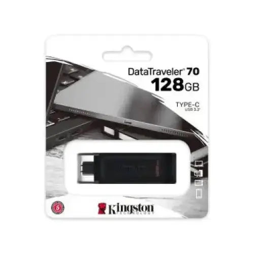 Kingston Pendrive USB-C 3.2 128GB DT70/128GB - Accessori informatica - TecnoRoyal