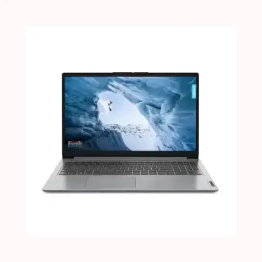 Notebook Lenovo argento con schermo ampio bordi sottili e tastiera completa per lavoro e studio