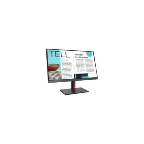 Lenovo monitor 24’’ led full hd vga/hdmi garanzia 3 anni 63e0kat4it - monitor lenovo 24 led full hd design elegante