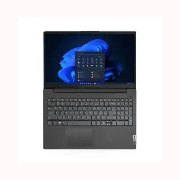 Notebook LENOVO con tastiera completa e schermo aperto che mostra il sistema operativo Windows