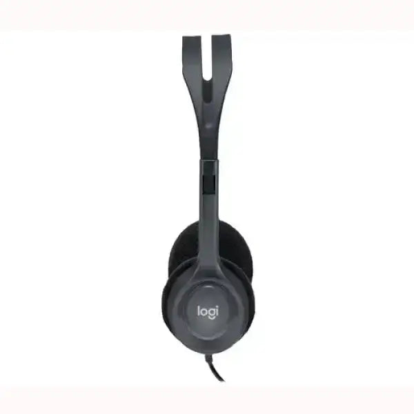 Logitech Cuffie con Filo H111 con Microfono Nero 981-000593 Casse