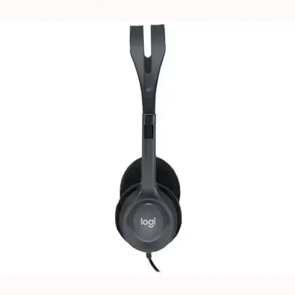 Logitech Cuffie con Filo H111 con Microfono Nero 981-000593 Casse