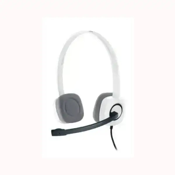 LOGITECH CUFFIE STEREO H150 COCONUT CON MICROFONO BIANCO 981-000350 Casse