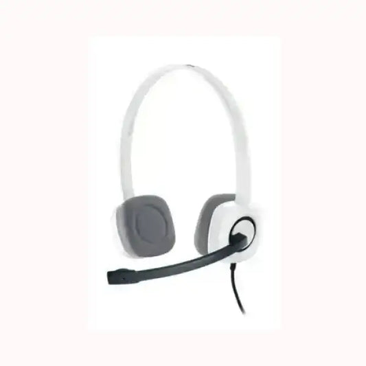LOGITECH CUFFIE STEREO H150 COCONUT CON MICROFONO BIANCO 981-000350 Casse
