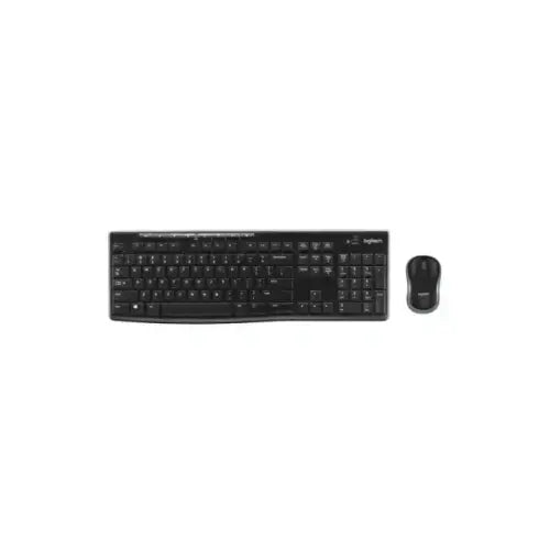 LOGITECH KIT TASTIERA+MOUSE WIRELESS USB NERO MK270 920-004512 - Kit Tastiera + Mouse - TecnoRoyal